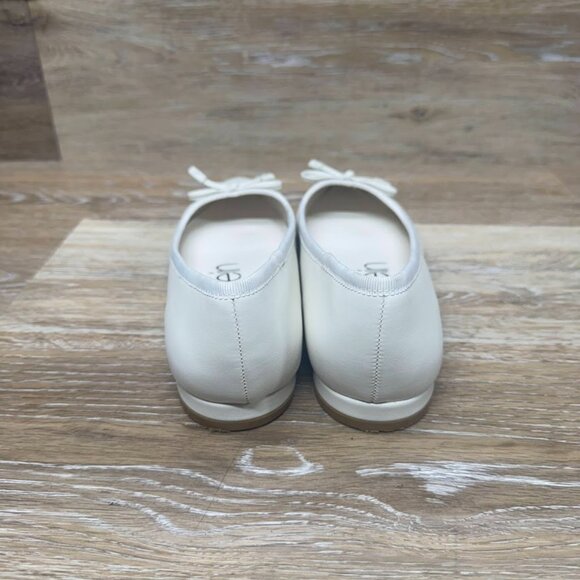 Calvin Klein Kirra Bow Bone Pointed Toe Low Heel Shoes Women's Size 7 - Picture 3 of 7